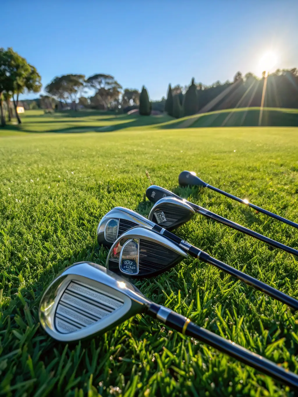 Image of TaylorMade SIM2 Max Irons, highlighting their sleek design and advanced face technology.